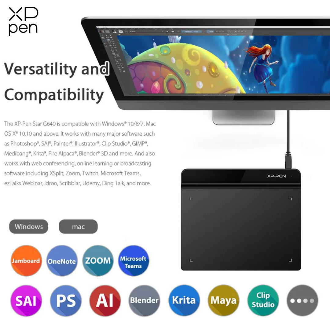 XPPen Star G640