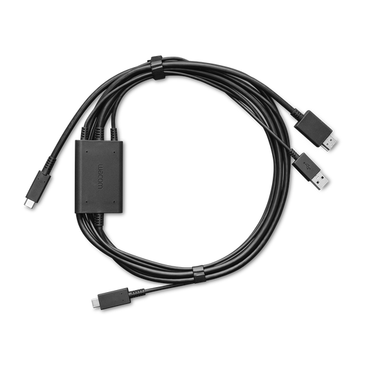 Wacom One 3 in 1 Cable