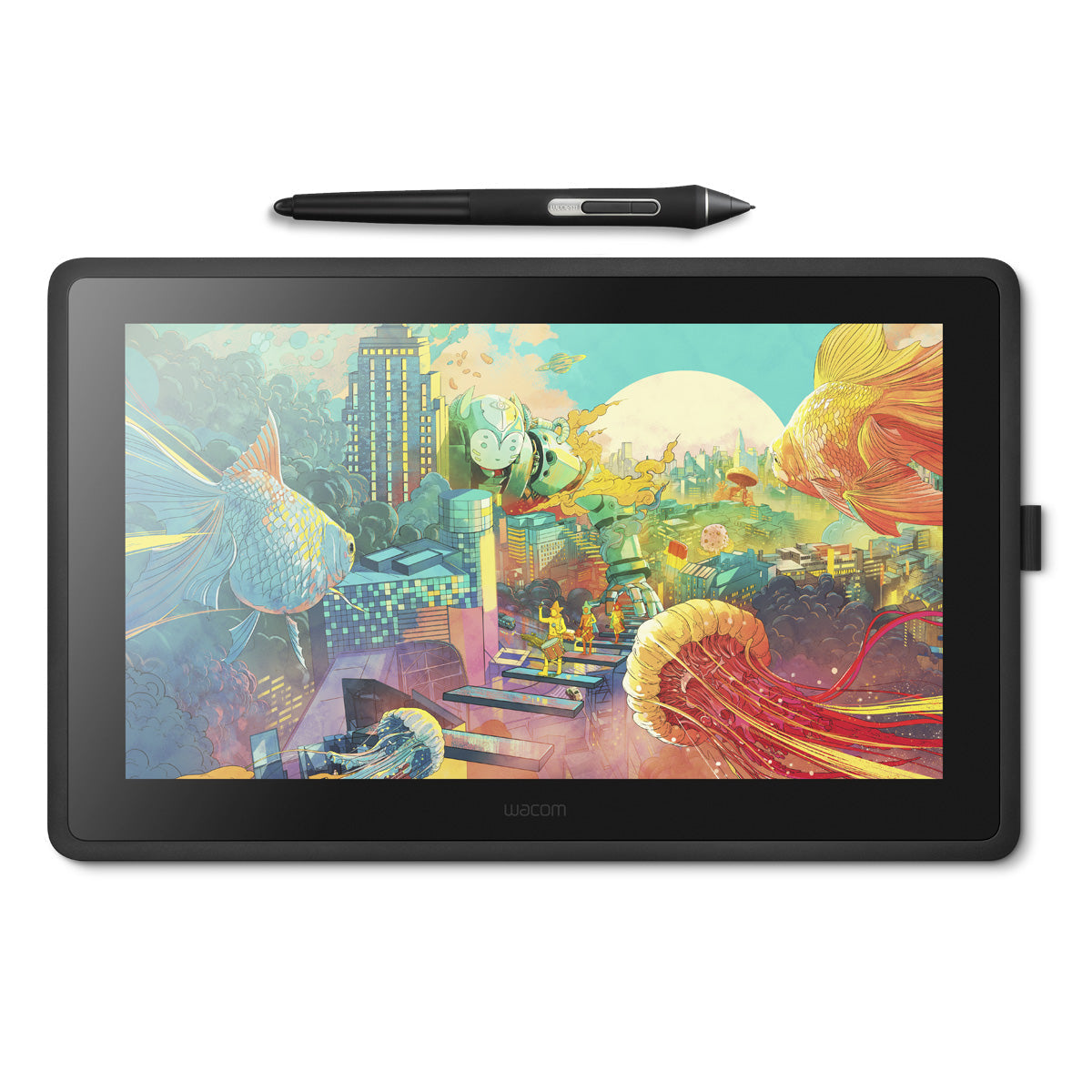 Wacom - Cintiq 22 Pen Display Drawing Tablet - Black