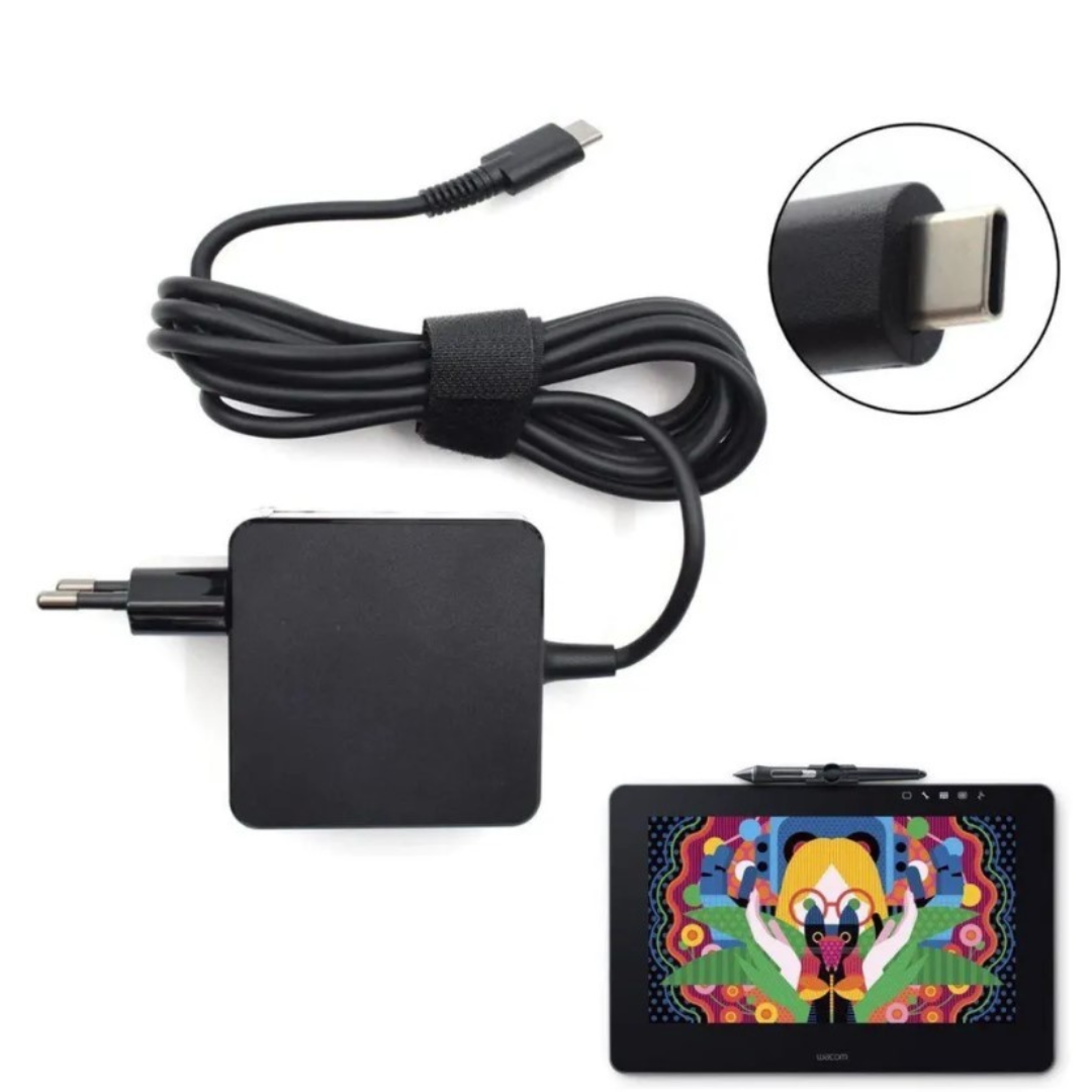 Wacom Cintiq Pro 13/16 USB-C 45W Power Adapter
