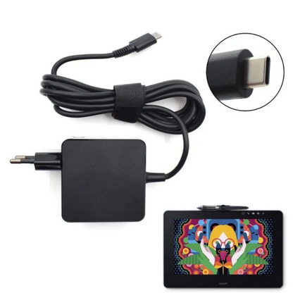 Wacom Cintiq Pro 13/16 USB-C 45W Power Adapter